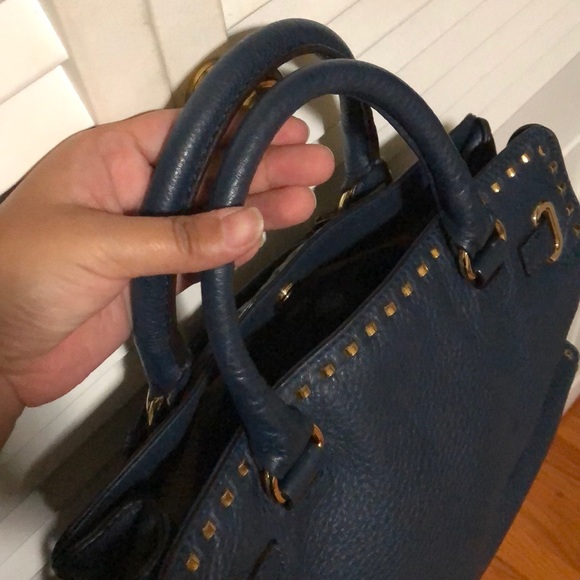 Navy blue Michael Kors bag - Picture 4 of 8
